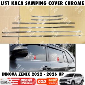List Kaca Samping Innova Zenix 2022 2024 2025 2026 Cover Chrome .