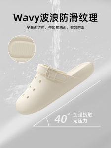 Dép Xỏ Ngón Đế Dày Mùa Hè 2025 Cho Nữ Đi Biển Chống Trượt Đế EVA Đế Ngoài Đế Trong Thoáng Khí Dép Xỏ Ngón Đi Trong Nhà