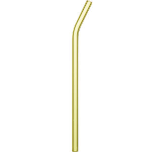 JOTO | Colorful Heat-resistant Glass Straw Home Fashion Transparent Juice Milk Straw