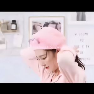 Women Bath Towel Microfiber Solid Hair Turban Quickly Dry Hair Hat