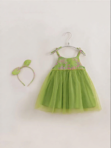 Marc&Janie | Breathable French Elegant Cotton Silk Princess Dress