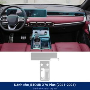 Jetour X70 Plus 21-23 Nội Thất Ô Tô TPU Bảo Vệ Chống Trầy Xước Phim Trong Suốt Miếng Dán Bảo Vệ Sơn Tự Động Bảo Vệ Phụ Kiện