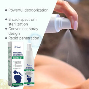 Athletes Foot Spray Deep Cleansing Nourishing Feet Skin Dry Itchy Relief Remove Unpleasant Odor Antifungal Foot Deodorant Spray