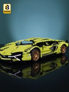 COD Mainan Brick Technique Lamborghini V12 Vision Gran Turismo Car