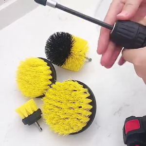 【DIY Myself】4/11Pcs เจาะ แปรงทำความสะอาด ชุด Power Scrubber สำหรับทำความสะอาด ห้องอาบน้ำ แปรงทำความสะอาดอ่างอาบน้ำ