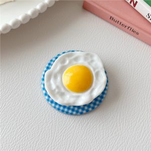 Cute Creative Magnetic Absorption Dog Egg Strawberry Ice Cream Airbag Phone Stand Silicone Plastic Universal Clip on Stand