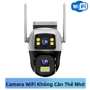 Camera Giám Sát Ngoài Trời Không Dây WiFi Camera Kép 8MP Hỗ Trợ SIM 4G Màn Hình Kép Phát Hiện Chuyển Động Người Xoay PTZ Camera IP An Ninh
