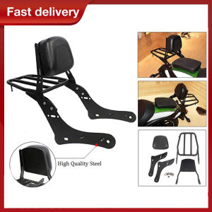 Bar Backrest with Luggage Rack For Kawasaki Vulcan S650 VN650 For Honda Motorcycle Rear Passenger Backrest Luggage Rack
