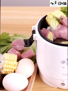 Multifunctional Rice Cooker Food Steamer Electric Mini Rice Cooker 12V For Car / 24V For Truck