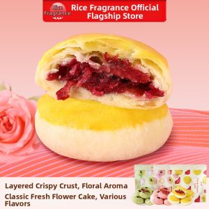 DXC | Flower Tea Pastry Rose Matcha Flavor