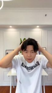 เบาบาง ระบายอากาศได้ วิกผมปลอม เส้นผมดูจริงธรรมชาติ วิกผมผู้ชาย ผมจริงวิกผมสั้น