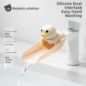 Usbettas | Child-Friendly Extendable Faucet Extender with Splash Guard