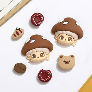 BAIMUQINGCHEN | DIY 3D Decorative Shoe Charms Brown