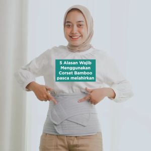 Korset pelangsing MOOIMOM bamboo postpartum Belly Band