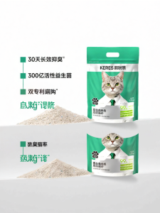 KERES | Deodorizing Low-Dust Clumping Cat Litter 4.6 Jin