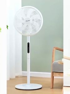 Household Electric Fan Silent Three Speed Adjustable Floor Fan Remote Control Adjustable Wide-angle Electric Fan