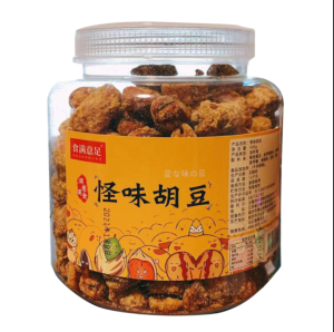 Food Satisfaction Enough Funky Strictosidine Odd Taste Bean Giant Food Array Crispy Broad Bean Canned Internet Celebrity Snacks 450G/Can
