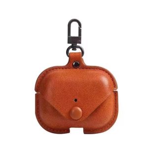 Fashion Leather Protective Casing Shockproof Cover Compatible For Apple AirPods 1 2 Pro 3 Pro2 4(NEW)