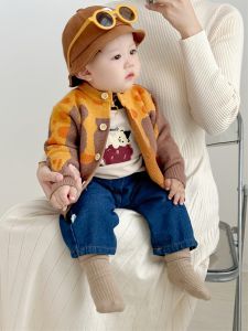 Cartoon Knit Sweater for Babies