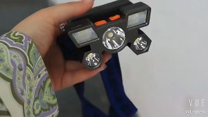 5LED Headlamp With USB Rechargeable Portable Flashlight Lantern Headlamp Outdoor Camping Headlight
