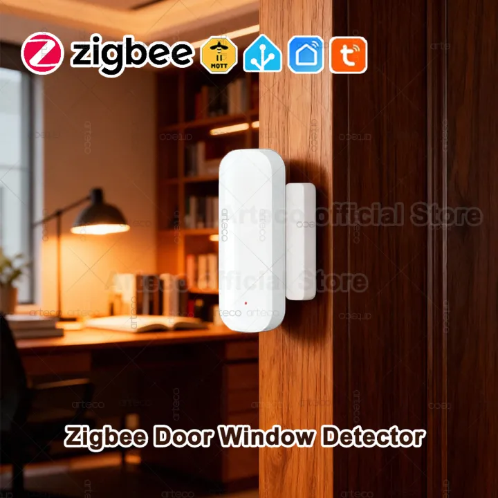 Tuya Smart Zigbee Door Window Sensor Magnetic Contact Open Closed ...