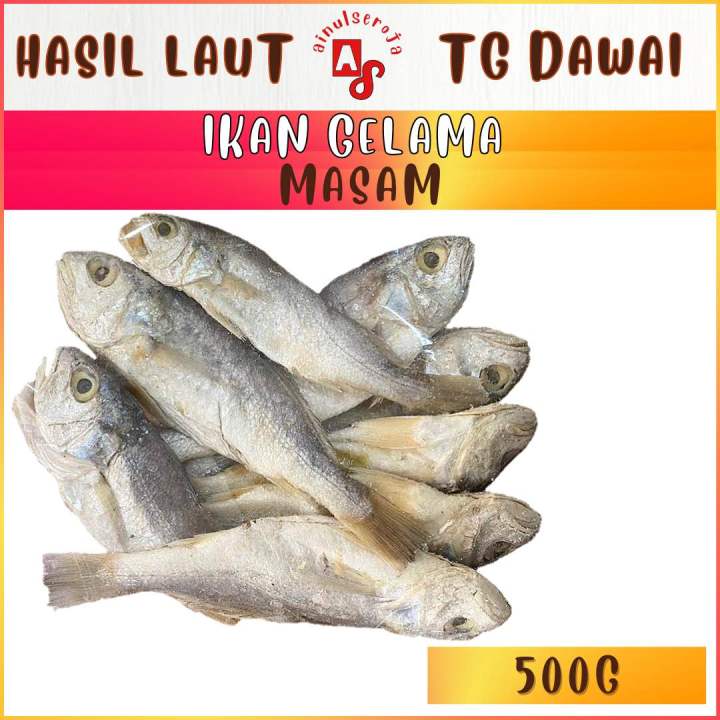 Ikan Gelama Masam Tanjung Dawai 500g Lazada