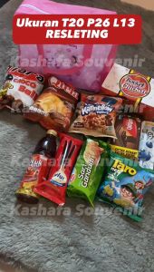 (55 PCS RESLETING) Tas Ulang Tahun Resleting Custom / Tas Ulang Tahun Resleting Anak / Tas ultah resleting muat KFC / goodie bag ulang tahun anak murah free desain gratis pakai resleting / Tas Bingkisan Ultah Anak Resleting / Goodie Bag Resleting KFC