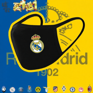 Soccer Team Fan Mask