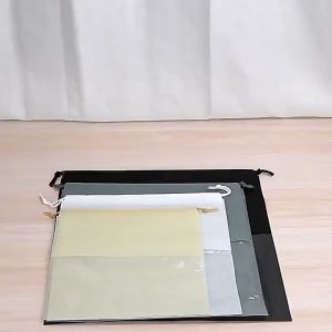 Dustproof Storage organizer Packaging bag String bag Dust Cover Gift Set Canvas Drawstring Pouch Plain design bag