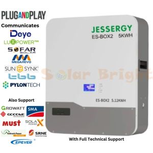 Brandnew Powerwall Solar Battery: Lifepo4 51.2V 100AH JESSERGY ES-BOX2