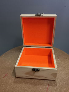 Hộp gỗ vuông đựng đồ linh tinh