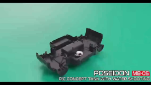 Zoomo 2.4GHz Pulse Water Gun RC Tank