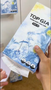 Thùng 10 bịch giấy treo đa năng GiaGia Top Gia Khăn rút vệ sinh treo tường 4 lớp bịch 1000 tờ