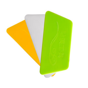 Dụng cụ cạo miếng phủ bằng nhựa Giấy dán tường phòng hình dán cửa sổ kính hình thang màu vàng dụng cụ trang trí ô tô