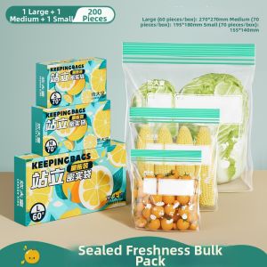 COOKER KING | Sealable Fresh-Keeping Food-Grade Storage Bags