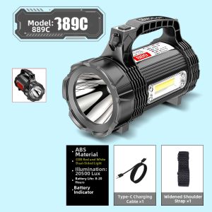 LVZI | Ultra-bright Multifunctional Long-range Waterproof Flashlight