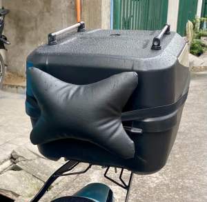 Motorcycle Backrest/Back Support Cushion for Alloy/Plastic Top box