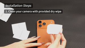 Wsken ฟิล์มกันรอยเลนส์ iPhone 17 1/1 ครอบคลุมเลนส์เต็มจอ กระจกนิรภัยพรีเมียม กันฝุ่นและรอยขีดข่วน ไม่ส่งผลต่อการถ่ายภาพ