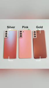 Back Glass For Samsung Galaxy S21+ Battery Cover Rear Door Replacement Case For Samsung S21 G996B Rear Housing with Camera Lens