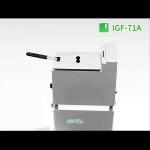 Stainless Steel Gas Deep Fryer 6L Capacity Heavy Duty