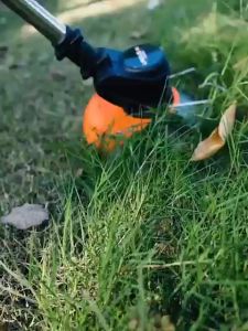 เครื่องตัดหญ้าไฟฟ้าไฟฟ้าLi-ion 2ก้อน แบตเตอรี่ดี สำหรับกำจัดวัชพืช ตัดไม