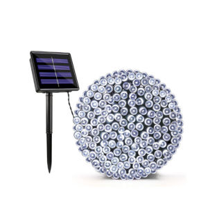 Solar Light String LED Outdoor Lawn Holiday Christmas Decorative Light Garden Courtyard Starry Sky Waterproof Light 8 Modes