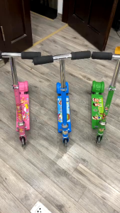 Xe Trượt Scooter Khung Sắt Cho Bé Từ 3-8 Tuổi Gấp Gọn Chống Trơn Tăng Chỉnh Nhiều Nấc Đồ Chơi Trẻ Em