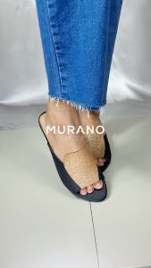 Murano Maharani Black Gold Glitter Size 40 - 48