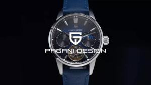 Pagani Design | 2026 Pagani Design Luxury Mens Mechanical Watch Automatic Mens Watch Top Moon Phase Sapphire Mirror Mens Watch Calendar 10BAR