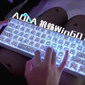 AULA | Bàn phím cơ AULA Win60 Switch Từ tính Rapid Trigger Layout 68 phím Kết nối có dây Chuyên Gaming FPS/Esports (Valorant CSGO)