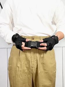 New Aluminum Alloy Quick Release Pluggable Buckle Elastic Belt for Men Durable Waistband Cowboy Outdoor Army Belt Waist Strap