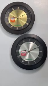 Jam Dinding Edison Sweep ES 321 AL TX Timbul Diameter 330mm 33cm