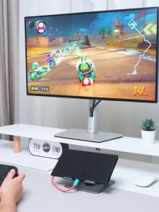 Cáp CABLETIME PD 100W USB C Sang HDMI 4K 144Hz Bộ Chuyển Đổi Type C Dành Cho Nintendo Switch/OLED - Truyền Dữ Liệu Tốc Độ Cao Chất Liệu PVC