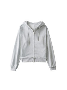 Jingye Womens Hooded Sweatshirt Culottes Suit 2023 Summer New Ins Casual Lazy Loose All-Matching Top Trendy